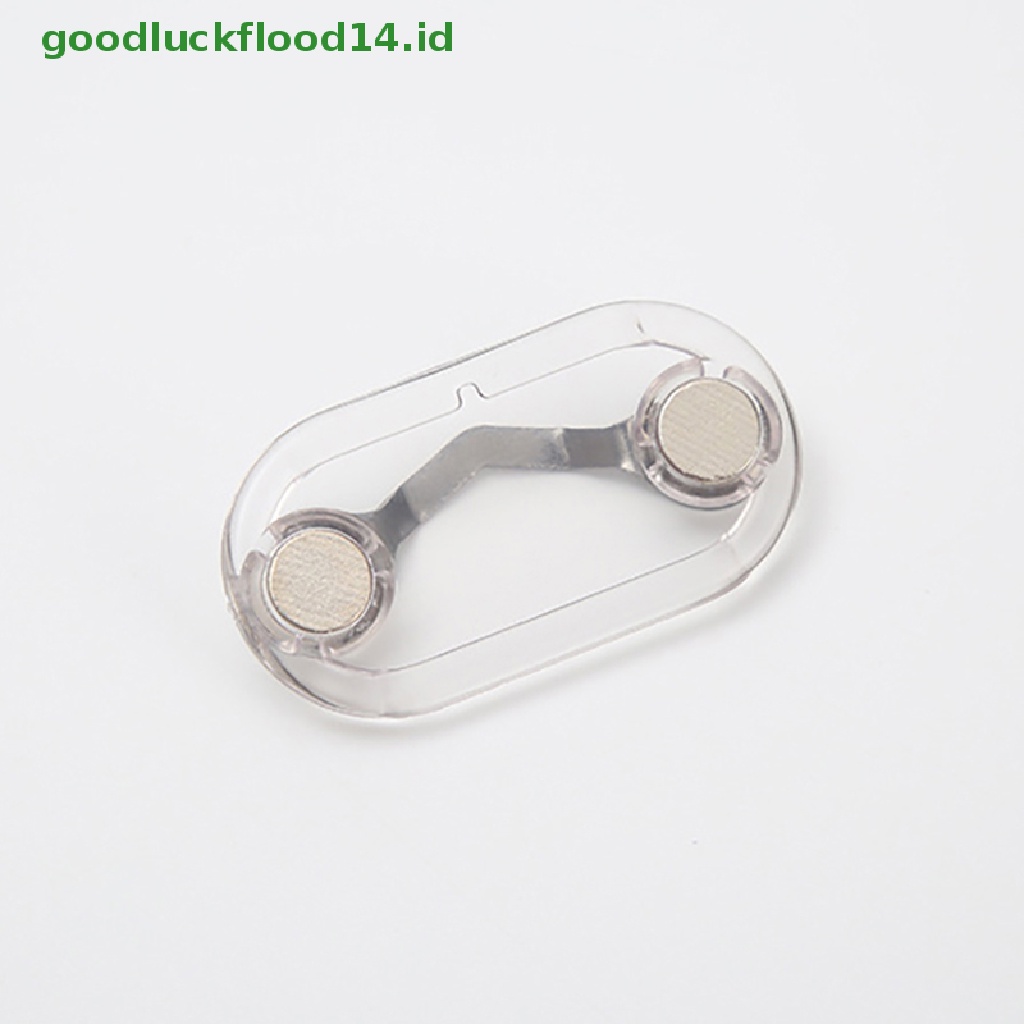 [GOOGFOUR] Klip Magnet Magnetic Bentuk Kelelawar Magnet Kacamata Headset Line Clip [TOP]