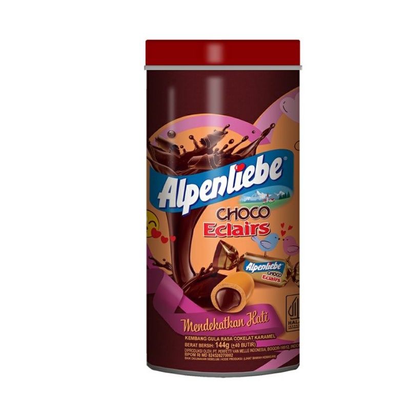 

Alpenliebe Eclairs Permen 144 g