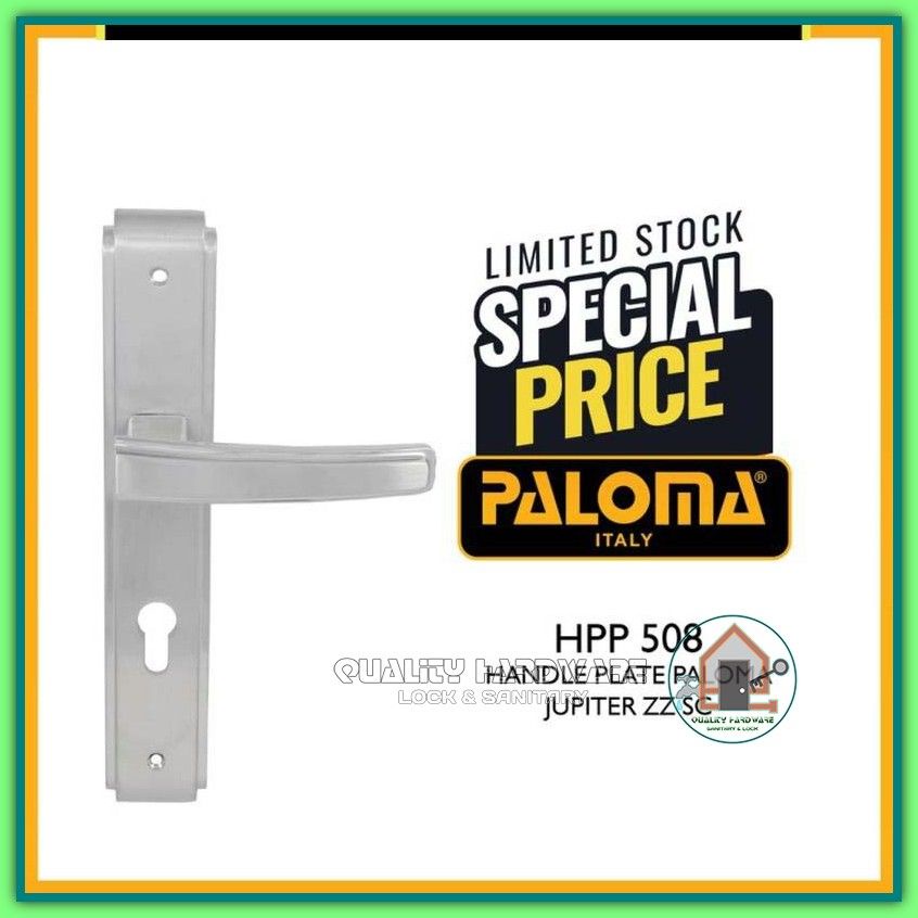 Jual Handle Pintu Gagang Pintu Plate Paloma Qhhpp Handel Pintu