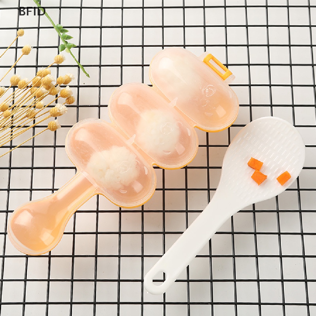 [BFID] 2pcs/set Cetakan Nasi Bola Bayi Makan Siang Anak DIY Sushi Maker Mould Alat Dapur [ID]