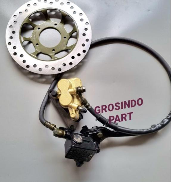 CAKRAM ASSY DEPAN REM DISK ASSY 1 SET SUPRA X LAMA-SUPRA FIT LAMA