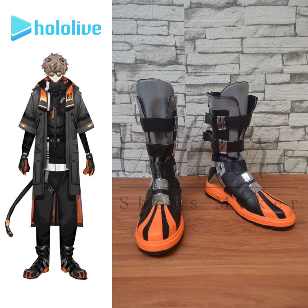 Boots Cosplay Hololive Alban Knox