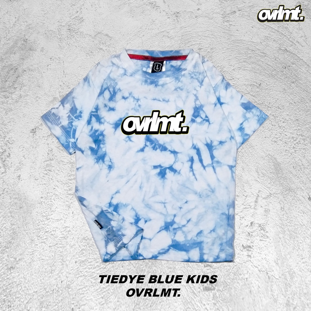 T-SHIRT | KAOS | ANAK | BALITA | TIEDYE | BLUE | OVRLMT. OVERLIMIT