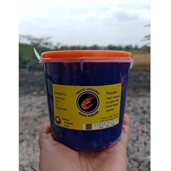 

[COD] SQ47SQ47 (Berat bersih 500gr) Petis udang khas Gresik kemasan 500 gram-bumbu petis-sambal petis 80