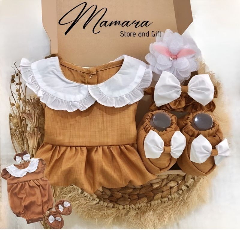 Hampers Kado Lahiran Bayi Perempuan | Hampers Lahiran | Baju Bayi Perempuan Newborn