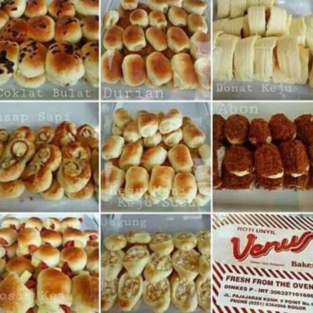 

[GID] Roti Unyil Venus Bogor isi 30,40,50,60pcs ( Mix/Campur ) 5252