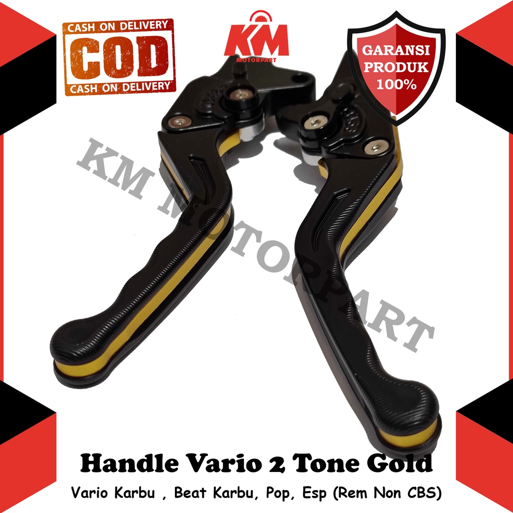 Handle Rem Vario Karbu 110 Techno Beat Karbu ESP Pop Street Non CBS Variasi Honda 2 Tone