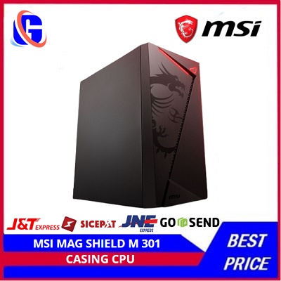 PC Case MSI MAG SHIELD M301 MATX Casing Komputer Micro ATX Mini ITX