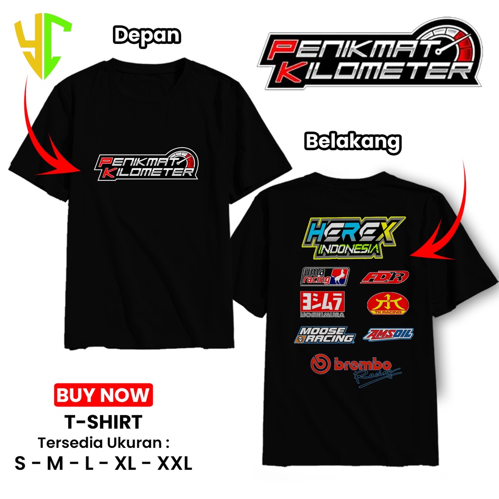 YC KAOS HEREX TERBARU / HEREX RACING/KAOS HEREX/KAOS RACING HEREX/KAOS HEREX KEREN /BAJU DISTRO/BAJU