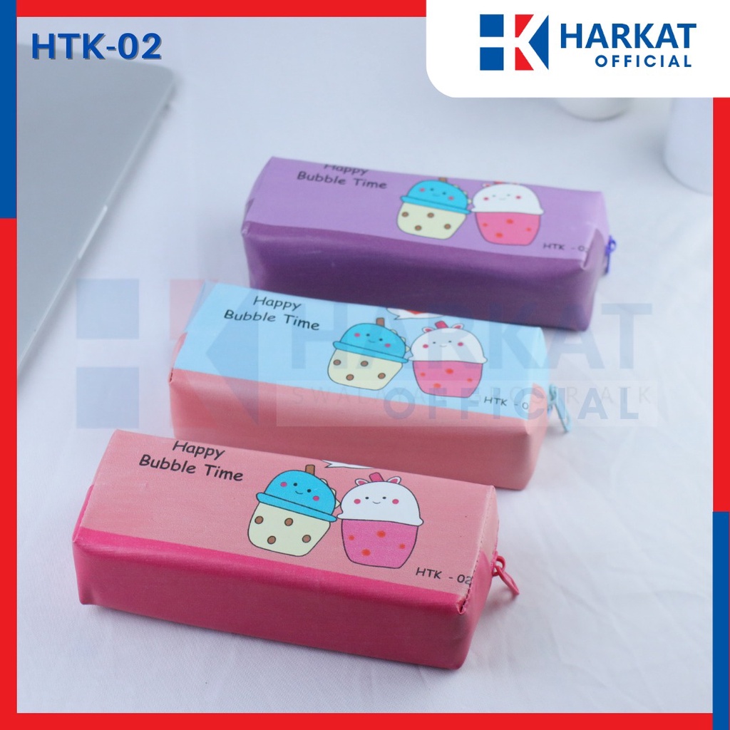 

kotak pensil motif boba tempat pensil anak sekolah /tempat bolpoin