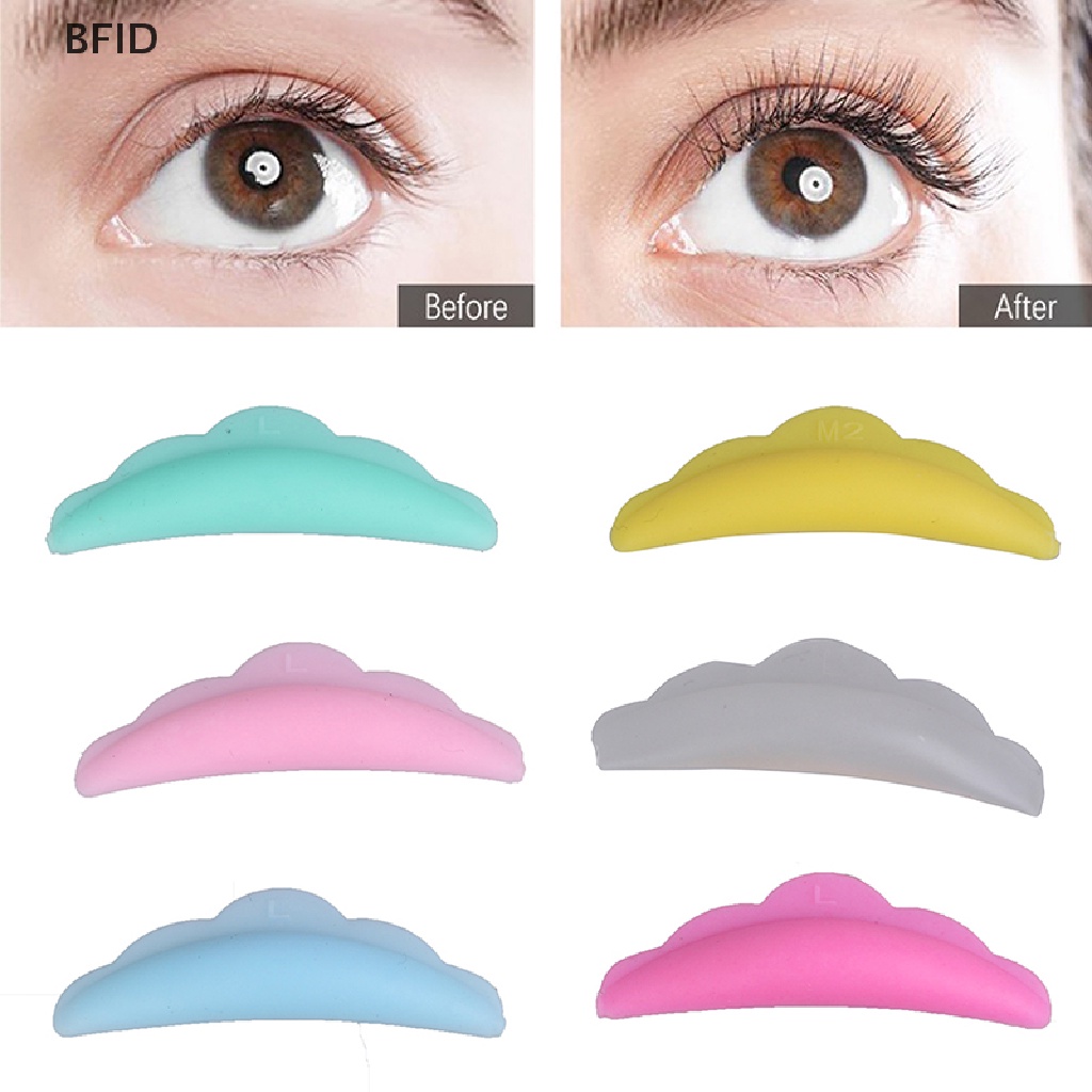 [BFID] 5pasang Lash Lift Shields (XS S M L XL) Silicone Pads Eyelash Perm Batang Pengeriting [ID]