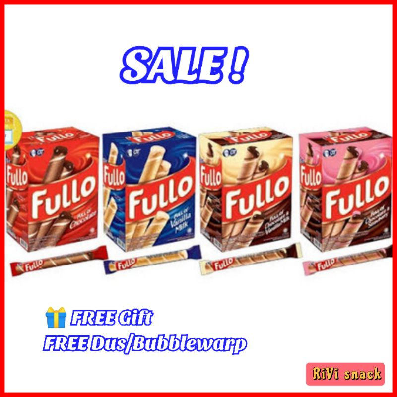 [PROMO] FULLO WAFER ROLL STICK COKLAT STRAWBERRY/ SNACK HAMPERS ULTAH