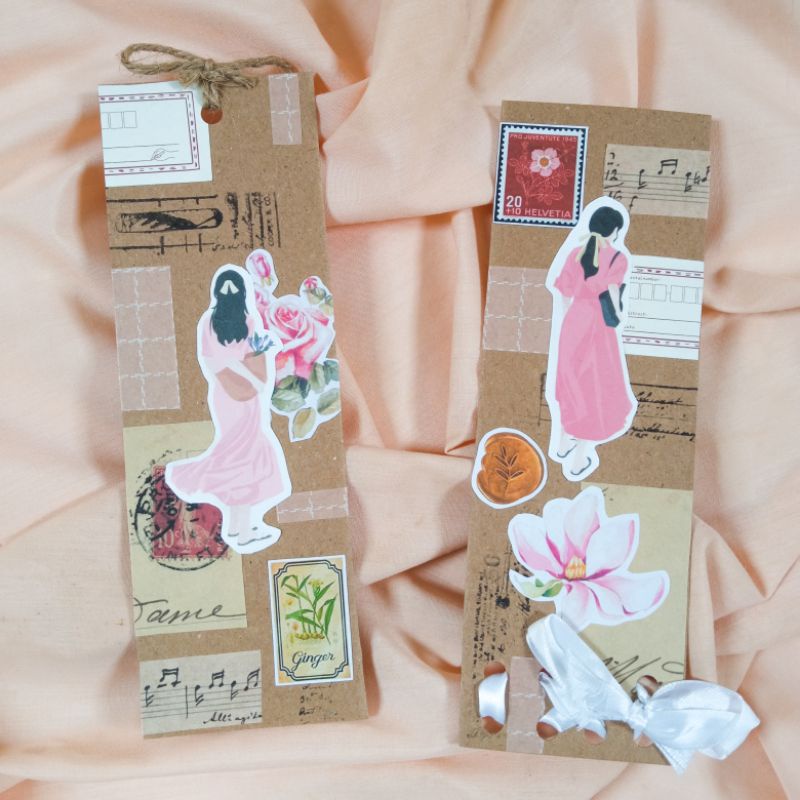 

Bookmark/Pembatas Buku/Handmade Aesthetic Bookmark