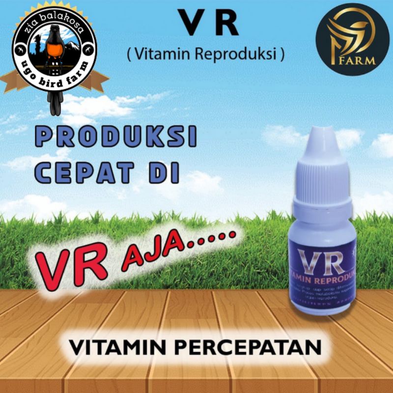 Suplemen Burung Vitamin reproduksi organik untuk burung murai koci kenari cucak rowo VR ( Vitamin Re