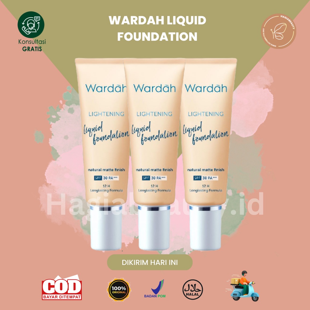 WARDAH LIGHTNING LIQUID FOUNDATION 25ML