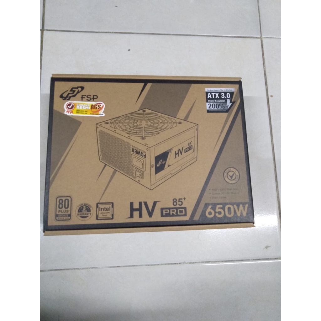 FSP PSU HV PRO 650W 85+