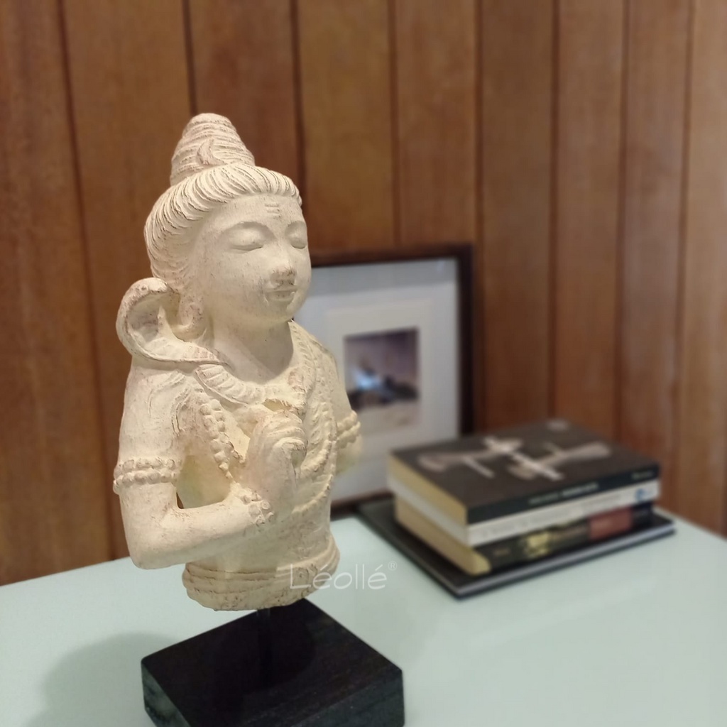 Patung Bali Pajangan Ruang Tamu Torso Dewa Siwa