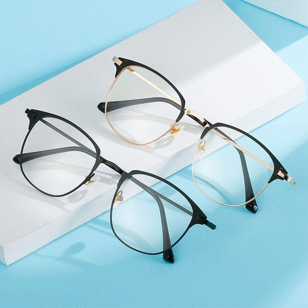 R-flower Anti-Blue Light Glasses Office Portable Pelindung Mata Ultra Light Frame