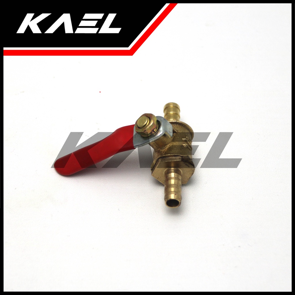 Kran Bensin Kuningan 1/4 Universal Bebek-Matic-Sport BeatFI-F1-Pop-Street-eSP/Mio-Sporty-Smile-M3-Z-S/Vario110-125-150-160/Soul GT/X-Ride/Supra-X-125-Fit-New/Blade/RevoAbsolute/Jupiter-MX-Z/Scoopy/Vega-R-ZR/F1ZR/RX King/Spacy