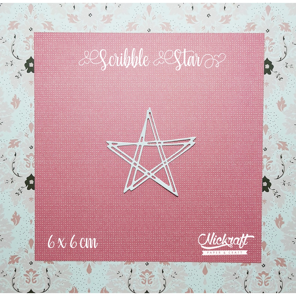 

SCRIBBLES STAR - Hiasan Scrapbook BINTANG Stars