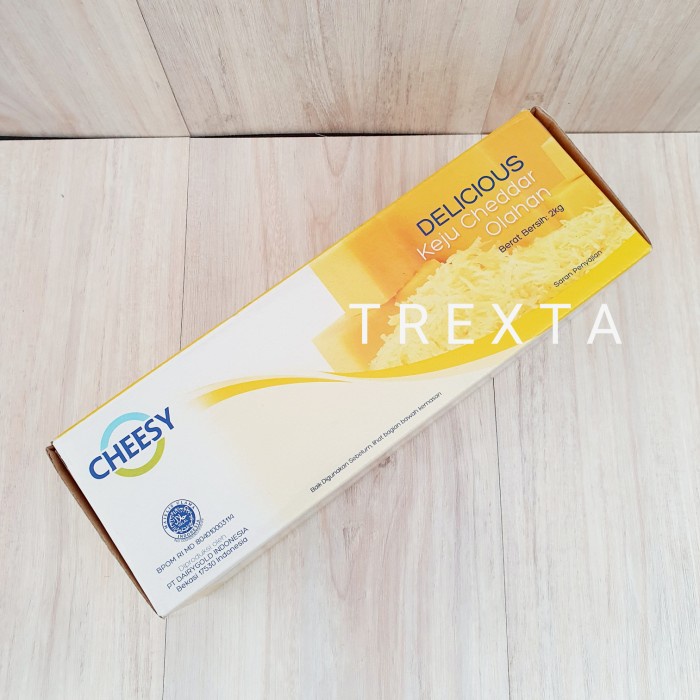 

Cheesy Delicious / Keju Cheddar Cheese Delicious 1,9 KG