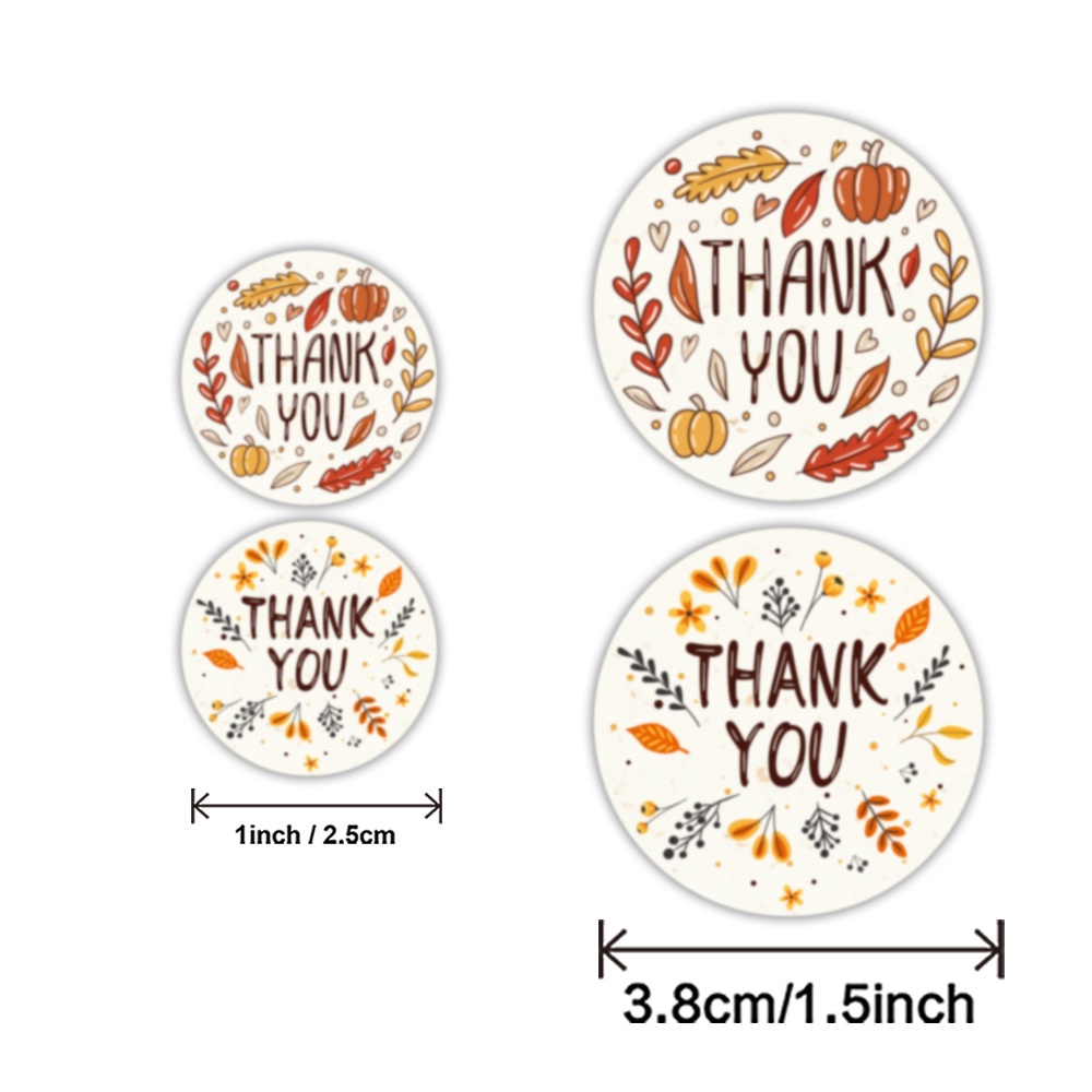 Khatinstore Pcs Stiker Label Roll Thank You - Sticker Stiker Label Makanan Thank You For Order - SLT04