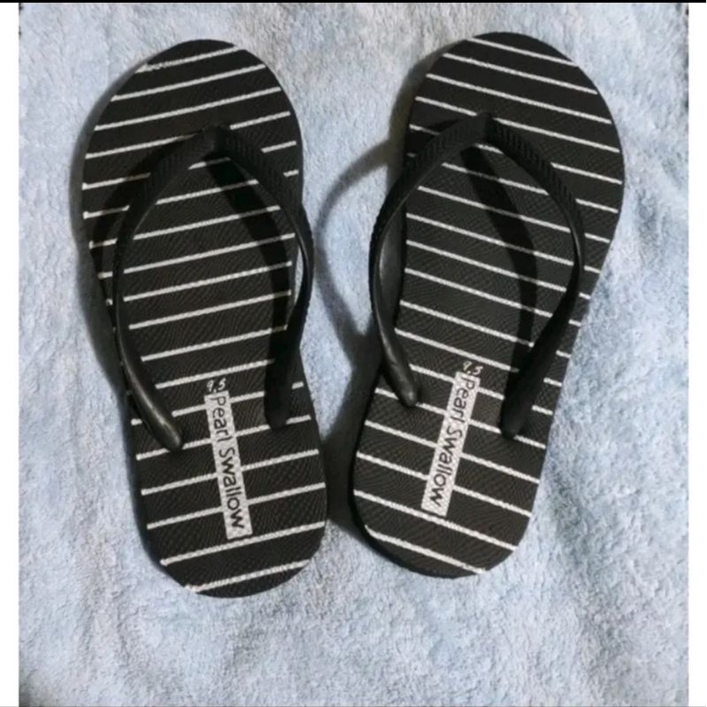 KHUSUS GROSIR 6 pasang sandal Pearl swallow line