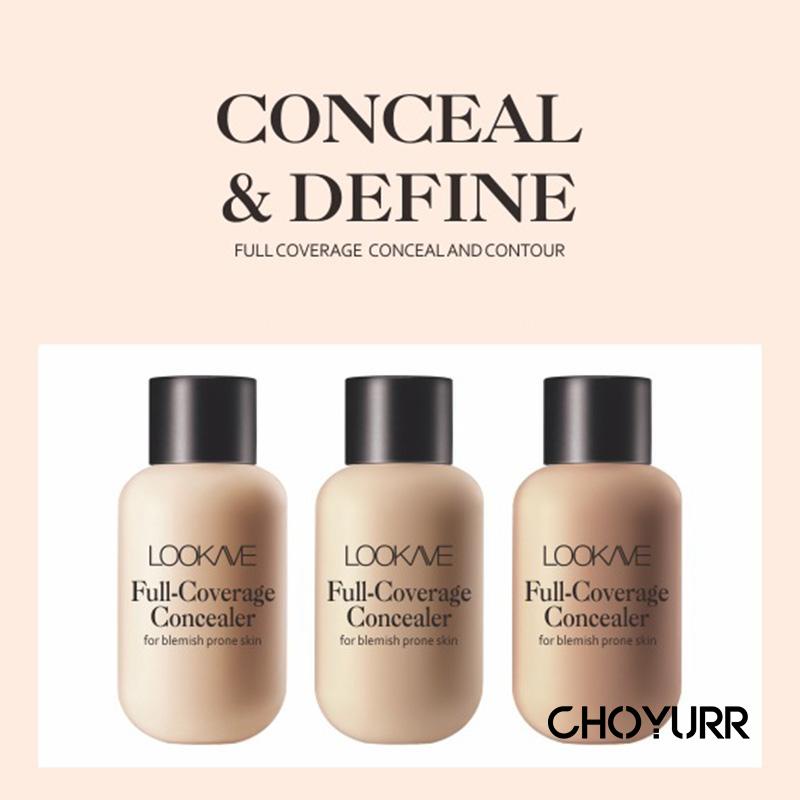 【COD】Light Concealer Liquid Foundation BB Cream Liquid 12ml Matte Foundation Cream Wajah Menyembunyikan Lingkaran Hitam Mata Cair Kosmetik Tahan Lama Untuk Harian-CH