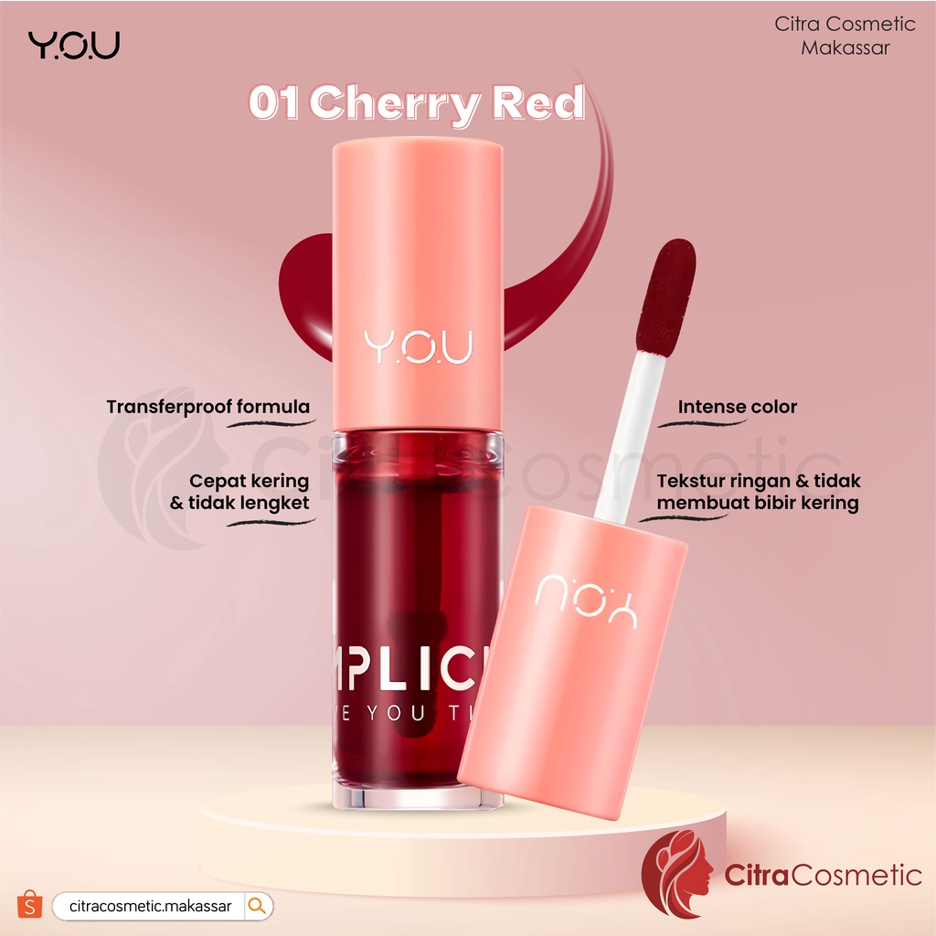 You The Simplycity Lip Tint Series