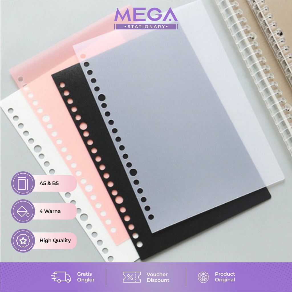 

DIY Plastic Binder Cover / Sampul Plastik Transparan Custom