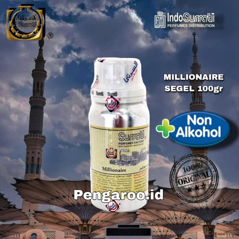 Parfum MILLIONAIRE 100gr | Parfum Surrati | Bibit Minyak Wangi | Parfumes Surrati