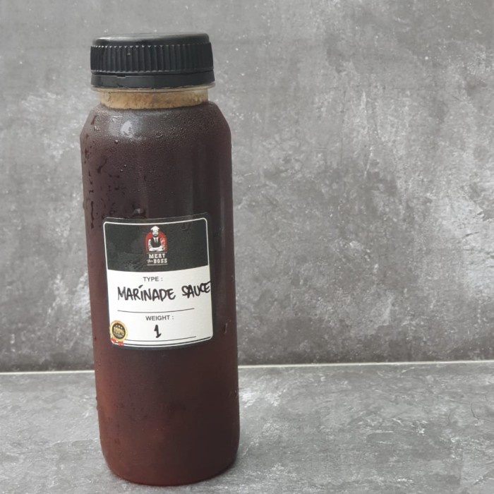 

Terlaris ✨ - HOMEMADE MARINADE SAUCE BUMBU SAOS DRESSING TERIYAKI YAKINIKU NO MSG - YAKINIKU-manis 2.1.23
