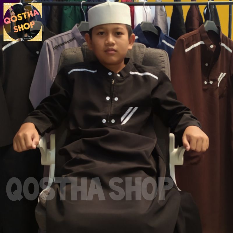 Gamis Pria Anak Laki Jubah anak pria