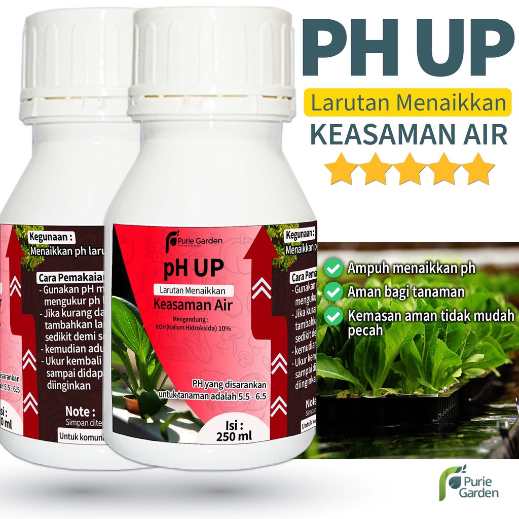 PH UP Hidroponik 250ml PG KDR