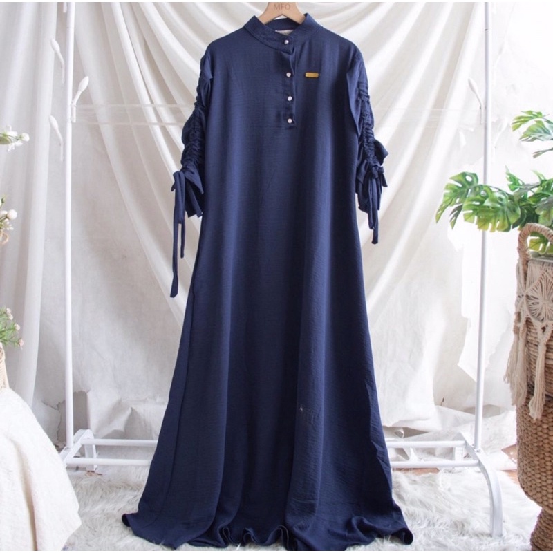 DARA GAMIS SERUT CRINKLE / DRESS MUSLIM WANITA TERBARU