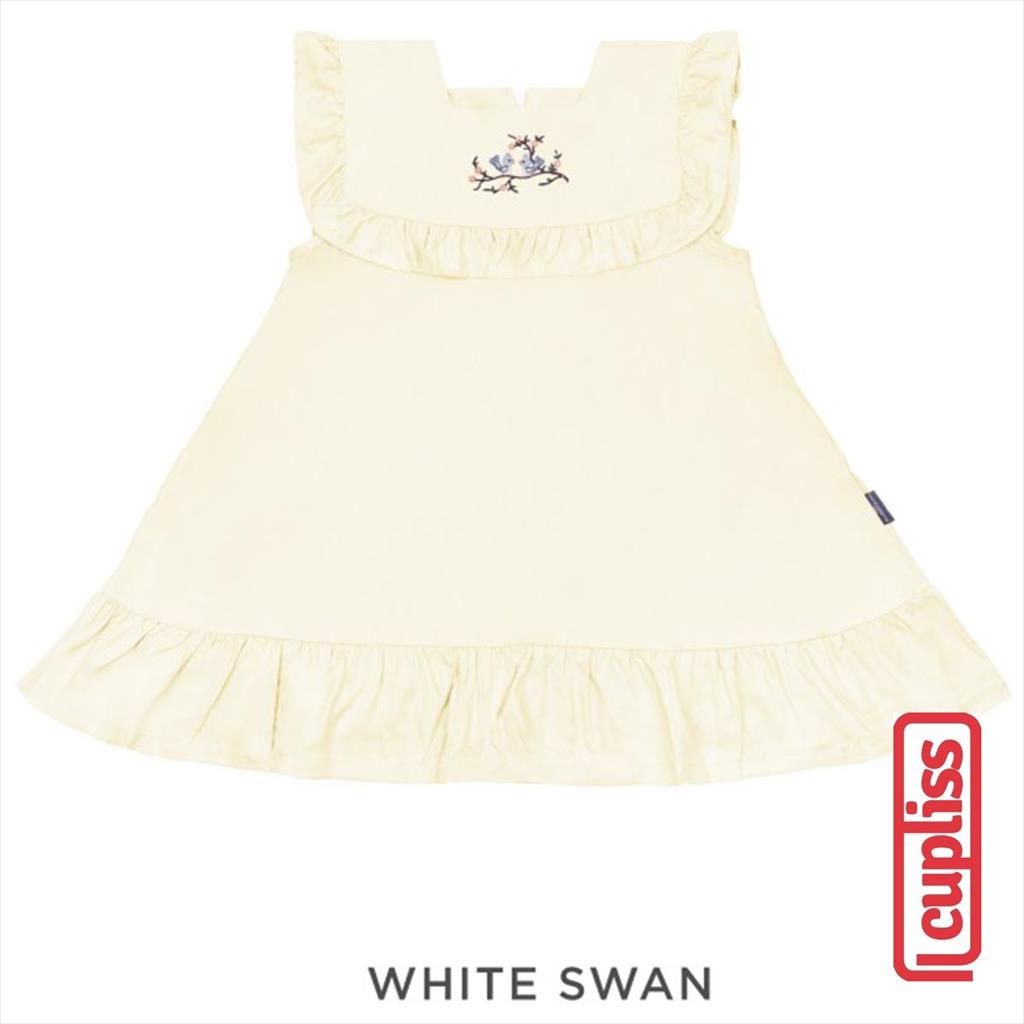 Little Palmerhaus Freya Dress White Swan Dress Anak