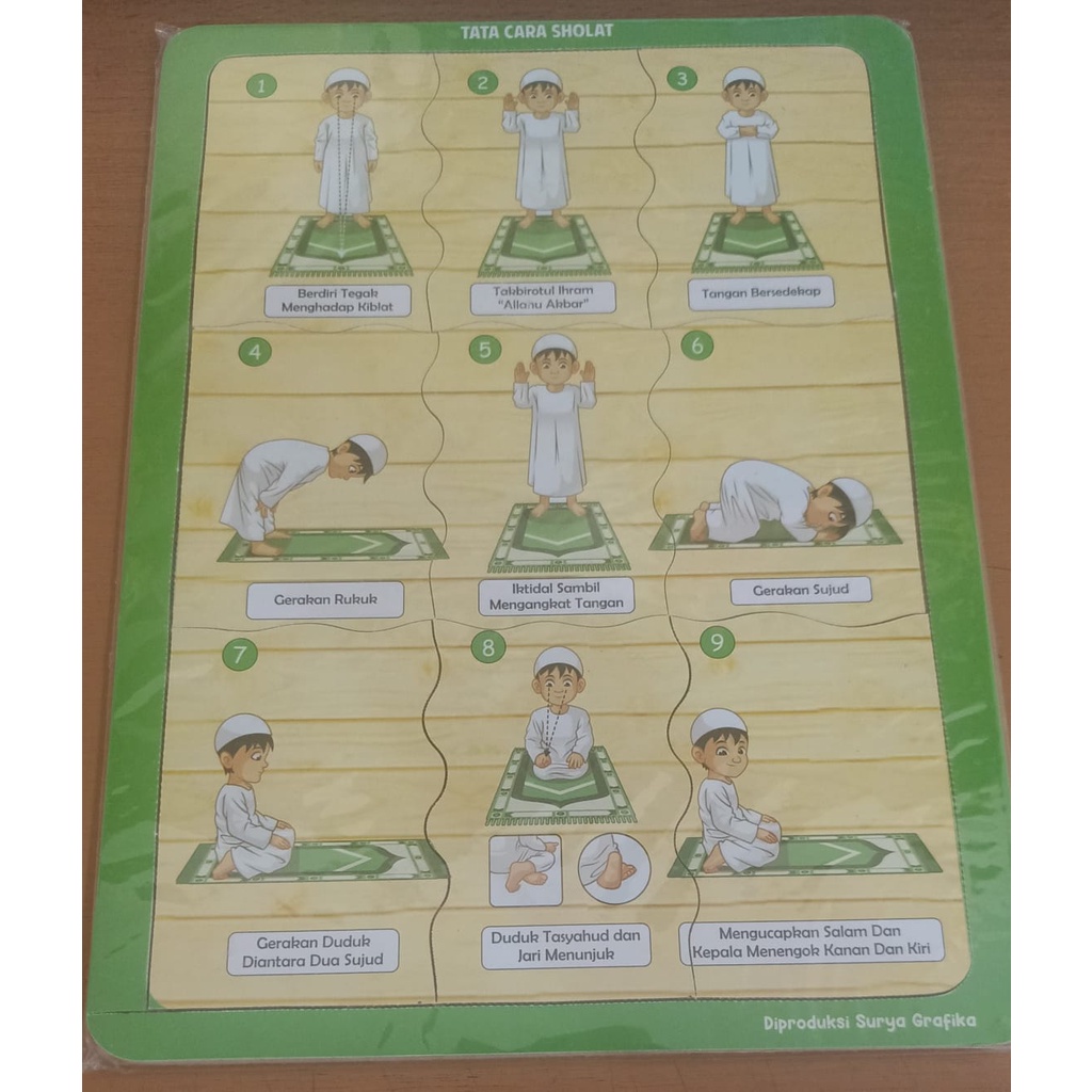 Puzzle Tata Cara Sholat