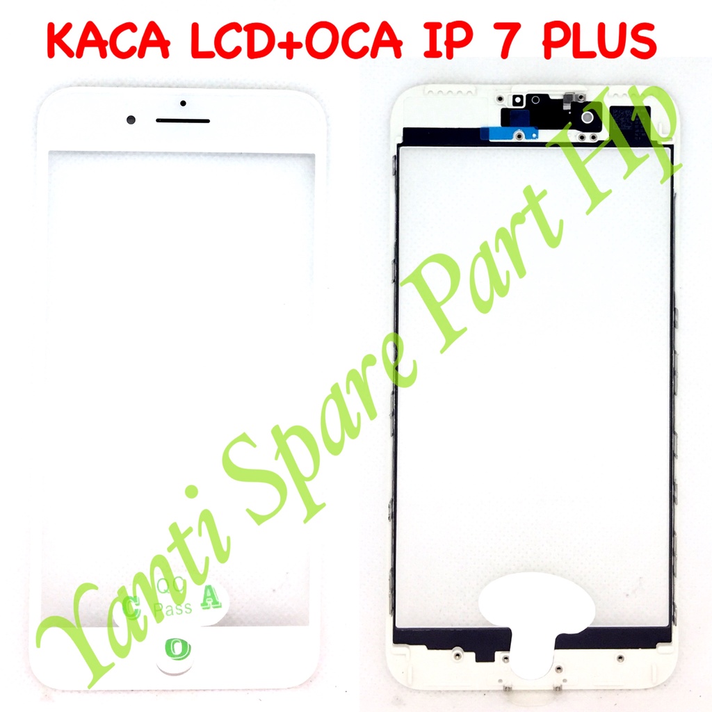 Kaca Lcd Plus Oca Plus Frame 7 Plus Original Terlaris New