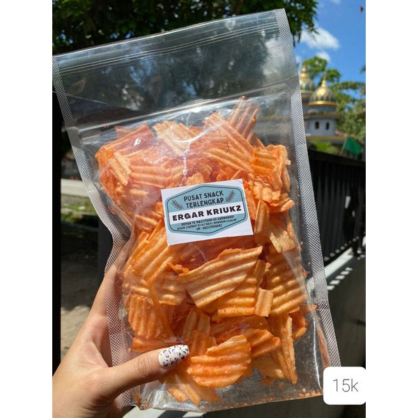 

KERIPIK SINGKONG BAKAR PEDAS MANIS 220gr