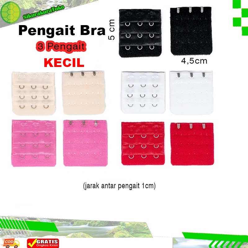 (SKR) Pengait Bra Extension Penyambung Tali BH 2 / 3 Pengait Sambungan Bra Save Ekstension