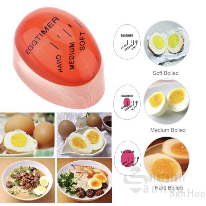 Pengukur Kematangan Telur EGG TIMER / Alat Dapur Masak Telur Rebus