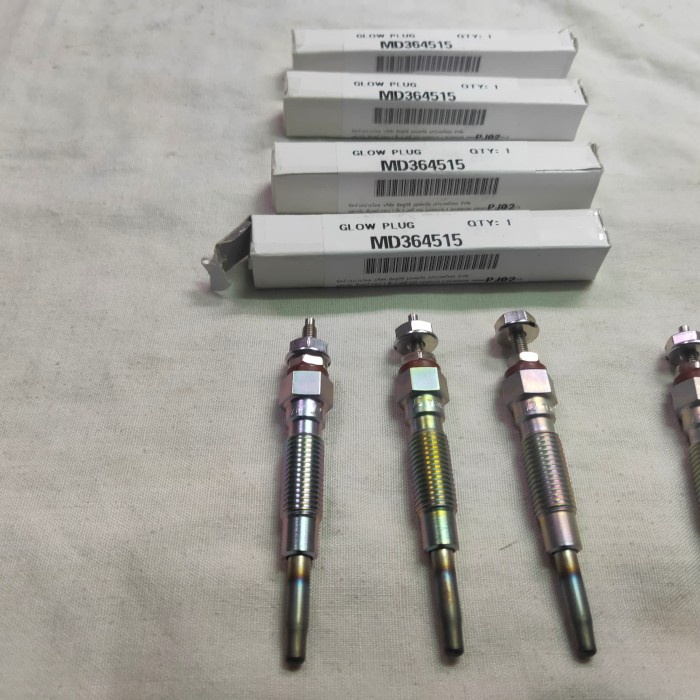 busi pijar pemanas original misubishi l300 diesel alfarizky2510