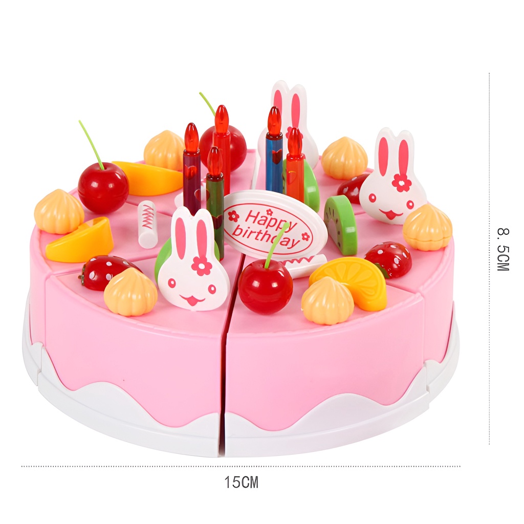 Fruit Cake | Mainan Kue Ulang Tahun Anak Perempuan Music | Kado Ulang Tahun Anak Perempuan Cewek