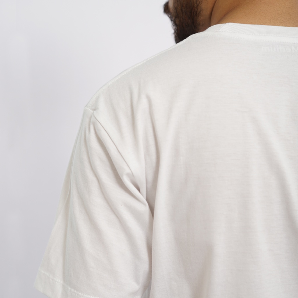 PLAIN Oversize T-Shirt - Pure White (Kaos Polos Oversize 24s)