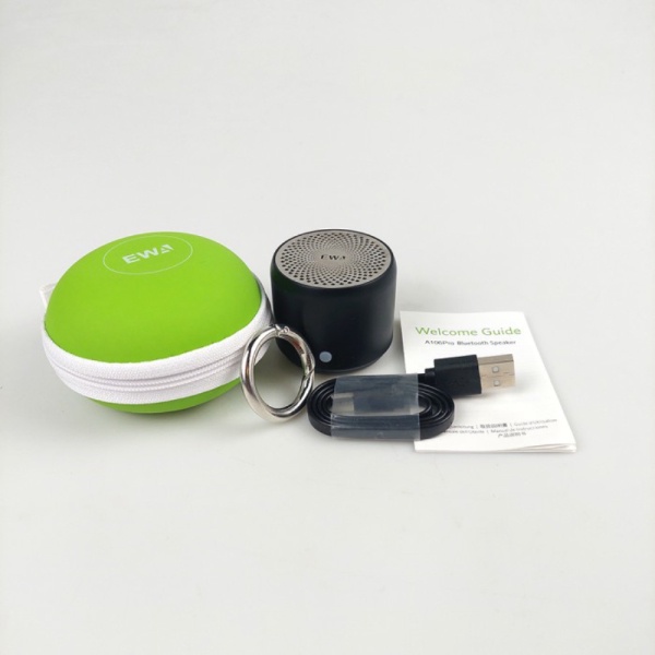 Promo EWA Mini Bluetooth Speaker Portable - Hitam Berkualitas