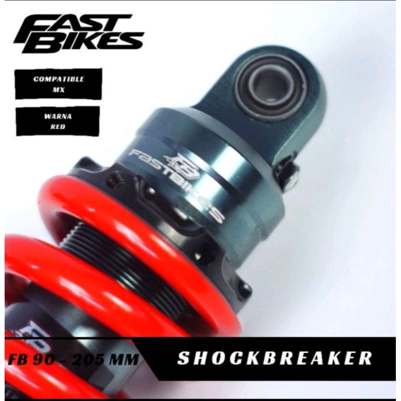 SHOCK MONOSHOCK BELAKANG JUPITER MX Old/MX New /MX KING PNP UK 205MM FASTBIKES/AKAI RACING ORIGINAL