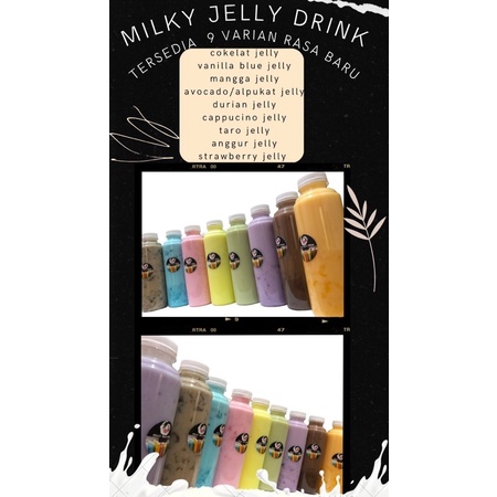 

Minuman viral milky jelly drink AAA