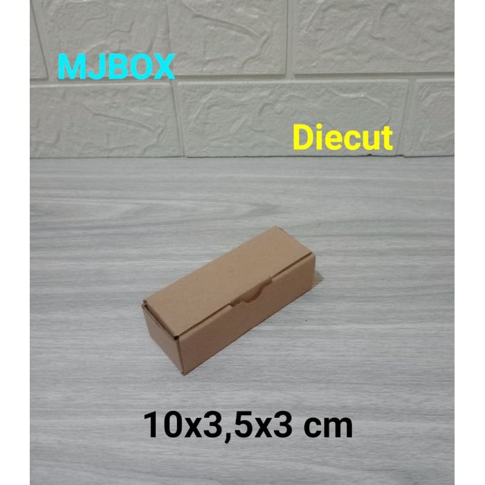 

kardus karton box uk.10 x 3,5 x 3 cm model diecut pizza