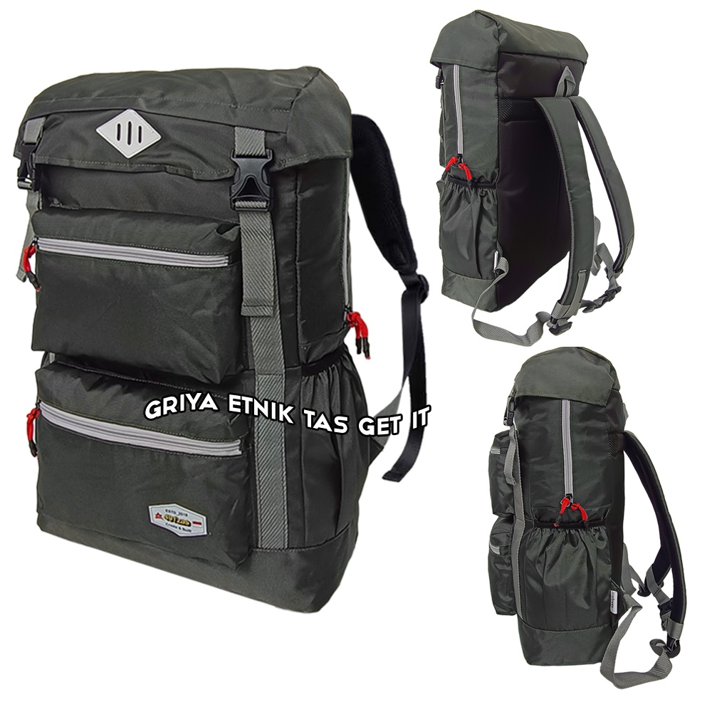 Tas Semi Carrier 40 Liter Eagle Pro - Tas Ransel Pria Gunung - Tas Hiking Wanita - Tas Gendong Pria