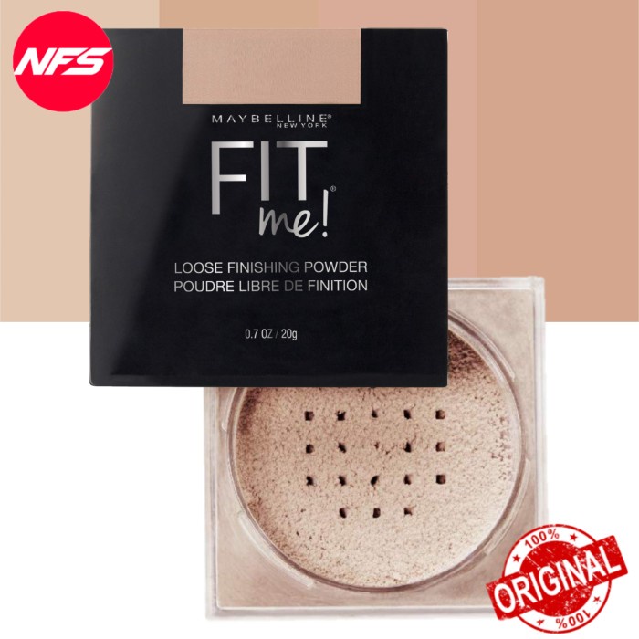 Diskon  Maybelline Fit MeLoose Finishing Powder-Bedak Tabur 20Gr Original 20G